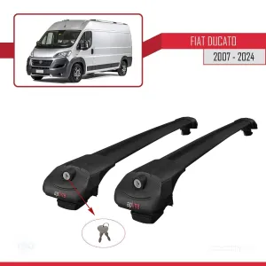 Fiat Ducato X250/X290 2007 ve Sonrası ile uyumlu ACE-1 Ara Atkı Tavan Barı SİYAH - Görsel 4