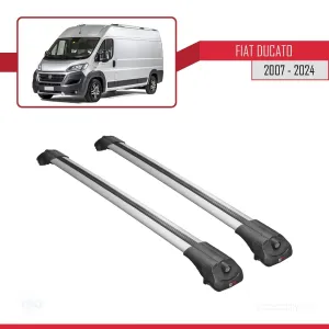 Fiat Ducato X250/X290 2007 ve Sonrası ile uyumlu ACE-1 Ara Atkı Tavan Barı GRİ - Görsel 3