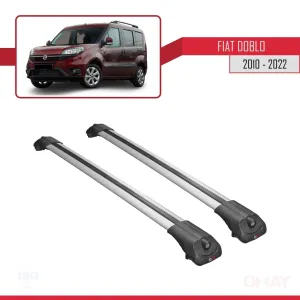 Fiat Doblo 263/263 FL 2010-2022 Arası ile uyumlu ACE-1 Ara Atkı Tavan Barı GRİ - Görsel 3