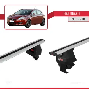 Fiat Bravo 2007-2014 Arası ile uyumlu ACE-4 Ara Atkı Tavan Barı GRİ thumb 3