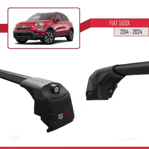 Fiat 500X 2014 ve Sonrası ile uyumlu ACE-2 Ara Atkı Tavan Barı SİYAH - Görsel 5