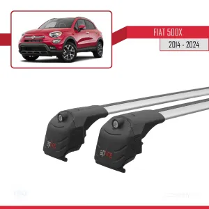 Fiat 500X 2014 ve Sonrası ile uyumlu ACE-2 Ara Atkı Tavan Barı GRİ - Görsel 4