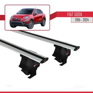 Fiat 500X Type 334 Fiat 500 X 2015-2024 ile uyumlu ACE-4 Ara Atkı Tavan Barı GRİ - Görsel 3
