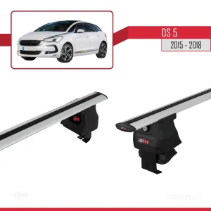 DS 5 2015-2018 Arası ile uyumlu ACE-4 Ara Atkı Tavan Barı GRİ thumb 3