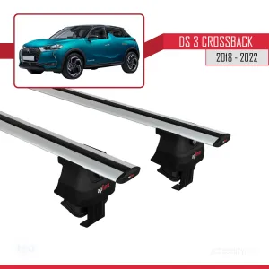 DS 3 Crossback D34 2018-2022 ACE-4 Ara Atkı Tavan Barı GRİ - Görsel 2