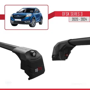 DFSK Glory/Seres 3 2020 ve Sonrası ile uyumlu ACE-2 Ara Atkı Tavan Barı SİYAH thumb 3