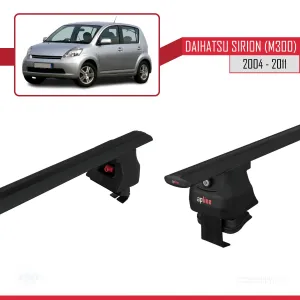 Daihatsu Sirion (M300) 2004-2011 Arası ile uyumlu ACE-4 Ara Atkı Tavan Barı SİYAH thumb 5