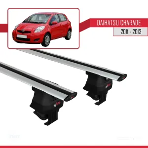 Daihatsu Charade XP9 2011-2013 ile ACE-4 Ara Atkı Tavan Barı GRİ - Görsel 4