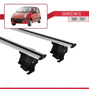 Daewoo Matiz M100/M150/M200 1998-2007 ile uyumlu ACE-4 Ara Atkı Tavan Barı GRİ - Görsel 4