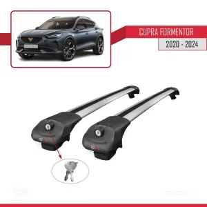 Cupra Formentor 2020 ve Sonrası ile uyumlu ACE-1 Ara Atkı Tavan Barı GRİ thumb 4