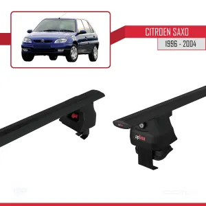 Citroen Saxo 1996-2004 Arası ile uyumlu ACE-4 Ara Atkı Tavan Barı SİYAH - Görsel 5