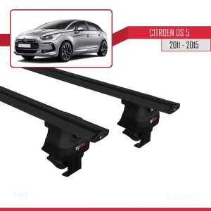 Citroen DS5 2011-2015 Arası ile uyumlu ACE-4 Ara Atkı Tavan Barı SİYAH thumb 4