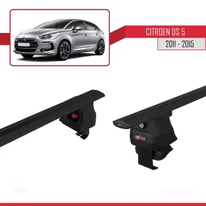 Citroen DS5 2011-2015 Arası ile uyumlu ACE-4 Ara Atkı Tavan Barı SİYAH thumb 5