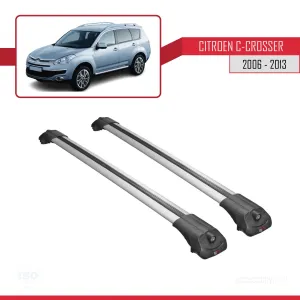 Citroen C-Crosser 2006-2013 Arası ile uyumlu ACE-1 Ara Atkı Tavan Barı GRİ thumb 3