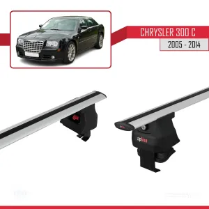 Chrysler 300C LX/LD 2005-2014 ACE-4 Ara Atkı Tavan Barı GRİ - Görsel 5