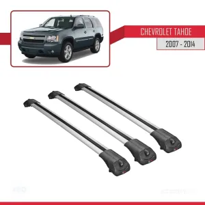 Chevrolet Tahoe 2007-2014 Arası ile uyumlu ACE-1 Ara Atkı Tavan Barı GRİ 3 ADET BAR thumb 3