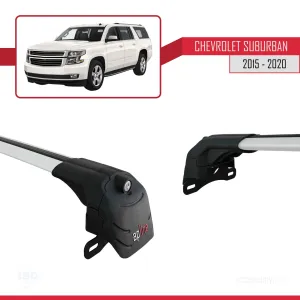 Chevrolet Suburban GMT K2YC 2015-2020 ACE-2 Ara Atkı Tavan Barı GRİ - Görsel 5