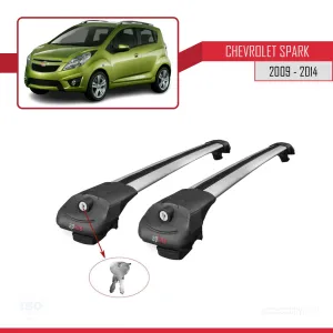 Chevrolet Spark 2009-2014 Arası ile uyumlu ACE-1 Ara Atkı Tavan Barı GRİ - Görsel 4