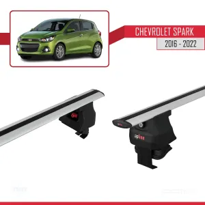 Chevrolet Spark (M400) 2016-2022 Arası ile uyumlu ACE-4 Ara Atkı Tavan Barı GRİ - Görsel 5