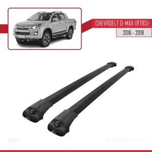 Chevrolet D-Max (RT85) 2016-2019 Arası ile uyumlu ACE-1 Ara Atkı Tavan Barı SİYAH thumb 3