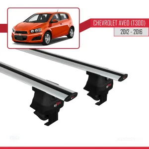 Chevrolet Aveo / Sonic T300 2012-2016 / Hatchback ACE-4 Ara Atkı Tavan Barı GRİ - Görsel 2