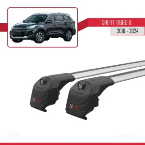 Chery Tiggo 8 T18 2018-Günümüz ACE-2 Ara Atkı Tavan Barı GRİ - Görsel 4