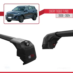 Chery Tiggo 7 Pro T1E 2023-2024 ACE-2 Ara Atkı Tavan Barı SİYAH - Görsel 5