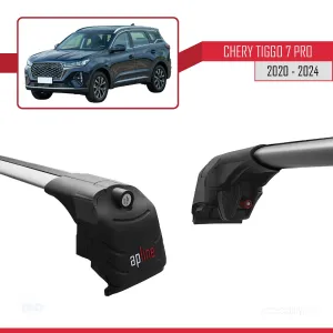 Chery Tiggo 7 Pro T1E 2023-2024 ACE-2 Ara Atkı Tavan Barı GRİ - Görsel 5