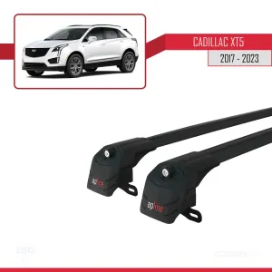 Cadillac XT5 2017-2023 (C1XX) ACE-2 Ara Atkı Tavan Barı SİYAH - Görsel 4