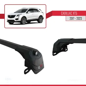 Cadillac XT5 2017-2023 Arası ile uyumlu ACE-2 Ara Atkı Tavan Barı SİYAH thumb 5