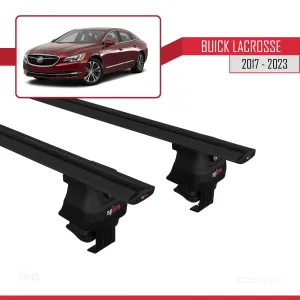 Buick LaCrosse 2017-2023 Arası ile uyumlu ACE-4 Ara Atkı Tavan Barı SİYAH thumb 4