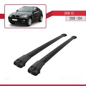 BMW X6 (E71) için 2008-2014 Arası ile uyumlu ACE-1 Ara Atkı Tavan Barı SİYAH - Görsel 3