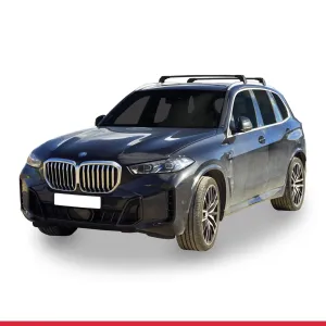 BMW X5 (G05) 2019 ve Sonrası ile Uyumlu ACE-2 Ara Atkı Tavan Barı SİYAH - Görsel 3