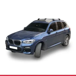 BMW X3 (G01) 2018 ve Sonrası ile uyumlu ACE-2 Ara Atkı Tavan Barı GRİ - Görsel 3