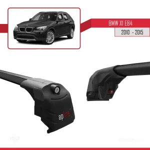 BMW X1 (E84) 2010-2015 Arası ile uyumlu ACE-2 Ara Atkı Tavan Barı SİYAH thumb 4
