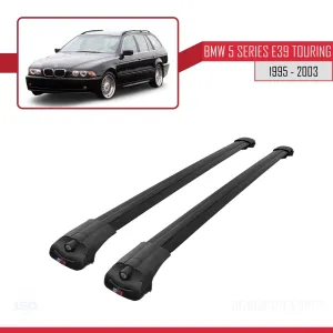 BMW 5 Serisi ESTATE - TOURING (E39) 1995-2003 Arası ile uyumlu ACE-1 Ara Atkı Tavan Barı SİYAH thumb 3
