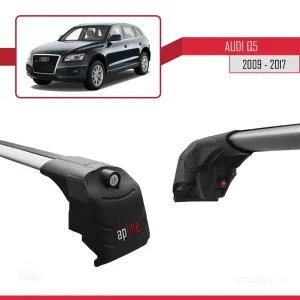 Audi Q5 (8R) 2009-2017 Arası ile uyumlu ACE-2 Ara Atkı Tavan Barı GRİ - Görsel 4