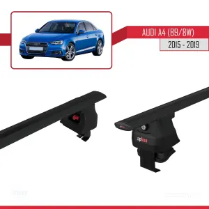 Audi A4 (B9/8W) 2015-2019 Arası ile uyumlu ACE-4 Ara Atkı Tavan Barı SİYAH - Görsel 5