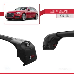 Audi A4 (B9) AVANT 2016 ve Sonrası ile uyumlu ACE-2 Ara Atkı Tavan Barı SİYAH - Görsel 5