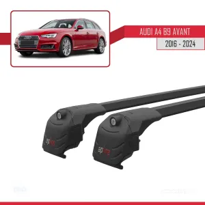 Audi A4 (B9) AVANT 2016 ve Sonrası ile uyumlu ACE-2 Ara Atkı Tavan Barı SİYAH - Görsel 4