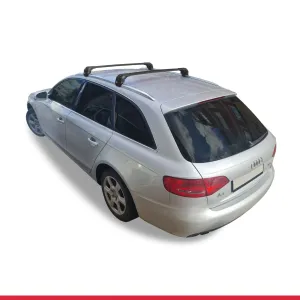 Audi A4 (B8) AVANT 2008-2015 Arası ile uyumlu ACE-2 Ara Atkı Tavan Barı SİYAH - Görsel 3