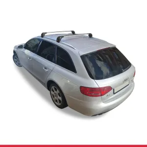 Audi A4 (B8) AVANT 2008-2015 Arası ile uyumlu ACE-2 Ara Atkı Tavan Barı GRİ - Görsel 3