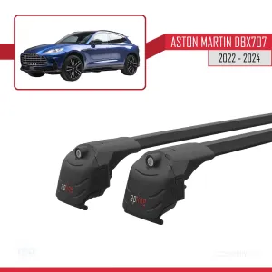 Aston Martin DBX707 2022 ve Sonrası ile uyumlu ACE-2 Ara Atkı Tavan Barı SİYAH - Görsel 4