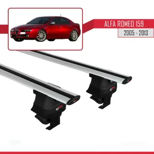 Alfa Romeo 159 2005-2013 Arası ile uyumlu ACE-4 Ara Atkı Tavan Barı GRİ - Görsel 2