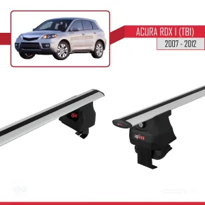 Acura RDX I (TB1/TB2) 2007-2012 Arası ile uyumlu ACE-4 Ara Atkı Tavan Barı GRİ - Görsel 5