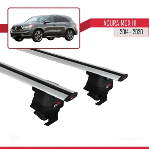 Acura MDX III (YD3) 2014-2020 Arası ile uyumlu ACE-4 Ara Atkı Tavan Barı GRİ thumb 2