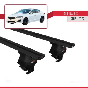 Acura ILX (DE1/DE2/DE3) 2012-2022 Arası ile uyumlu ACE-4 Ara Atkı Tavan Barı SİYAH - Görsel 4