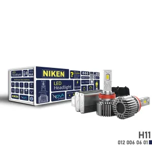 Niken uyumlu Led Xenon Nova Serisi H11 (90W) modelleri Oto Aksesuar Shop'de. Kaliteli malzeme, hızlı kargo ve güvenli alışverişle hemen inceleyin.