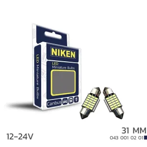 Led Ampul Sofit Canbus Led 31Mm 12-24V