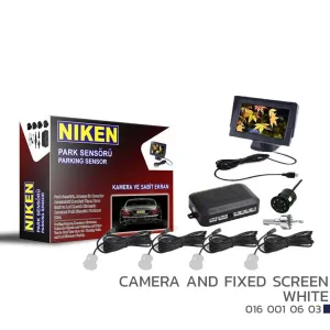 Niken Park Sensörü Kamera Ve Sabit Ekranlı BeyazDRS Tuning kalitesiyle tanışın! Özel olarak Universal  model araçlar için üretilen bu ürün, otomobilinizin hatla
